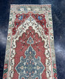 Turkish Vintage Runner Rug 3'1" x 9' #24648