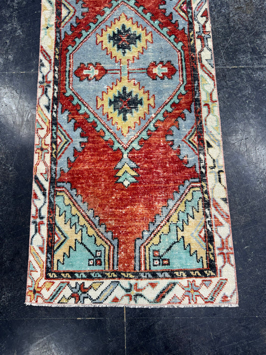 Turkish Vintage Rug 2'4" x 5'8" #24647