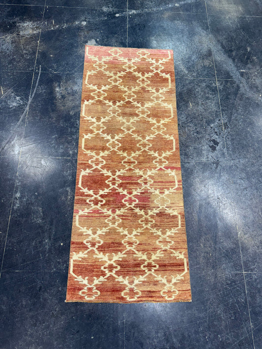 Turkish Vintage Runner Rug 3' x 7'10" #24646