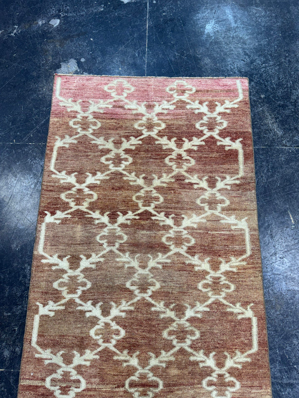 Turkish Vintage Runner Rug 3' x 7'10" #24646