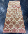 Turkish Vintage Runner Rug 3' x 7'10" #24646