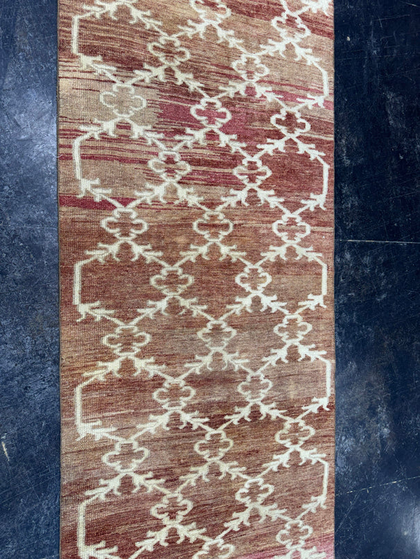 Turkish Vintage Runner Rug 3' x 7'10" #24646