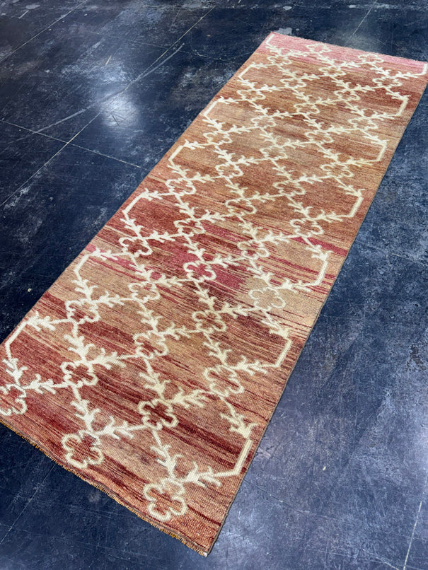 Turkish Vintage Runner Rug 3' x 7'10" #24646