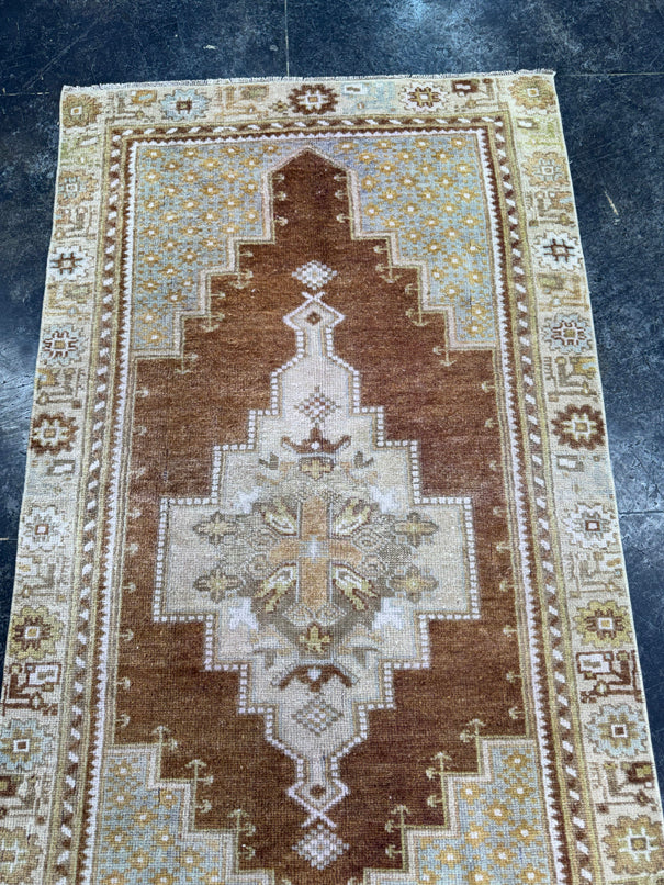 Turkish Vintage Rug 3'3" x 5'10" #24645