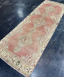 Turkish Vintage Runner Rug 3'3" x 9'4" #24638