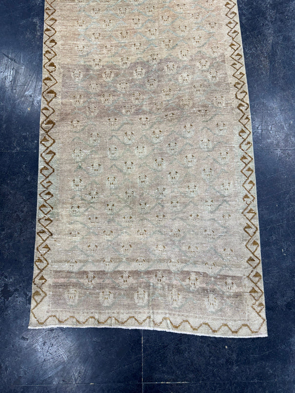Turkish Vintage Runner Rug 3' x 10'7" #24639