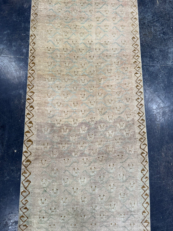 Turkish Vintage Runner Rug 3' x 10'7" #24639