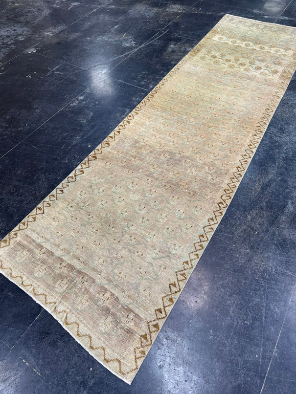 Turkish Vintage Runner Rug 3' x 10'7" #24639