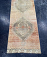 Turkish Vintage Runner Rug 2'9" x 10'4" #24640
