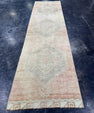 Turkish Vintage Runner Rug 2'9" x 10'4" #24640