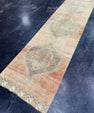 Turkish Vintage Runner Rug 2'9" x 10'4" #24640