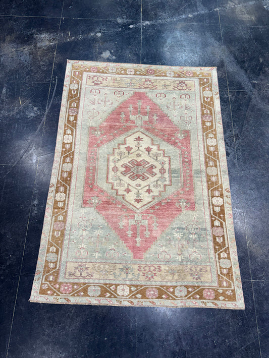 Turkish Vintage Rug 5'3" x 7'7" #24636