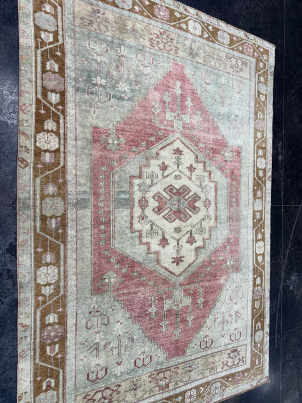 Turkish Vintage Rug 5'3" x 7'7" #24636