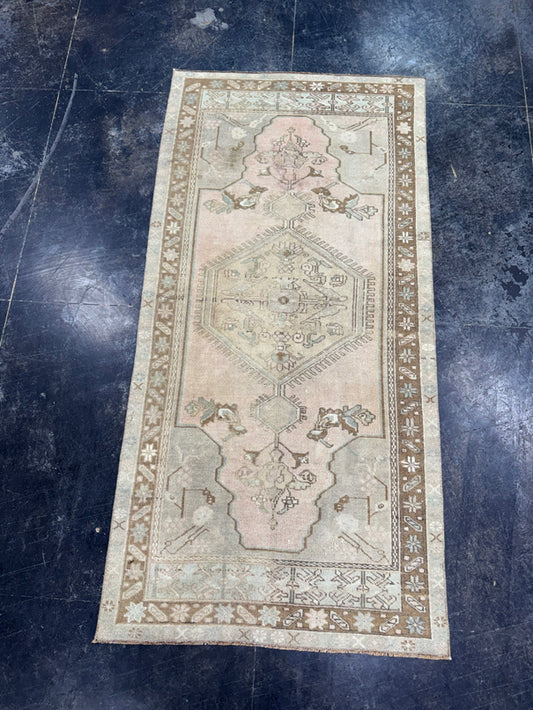 Turkish Vintage Rug 3'3" x 6'8" #24633