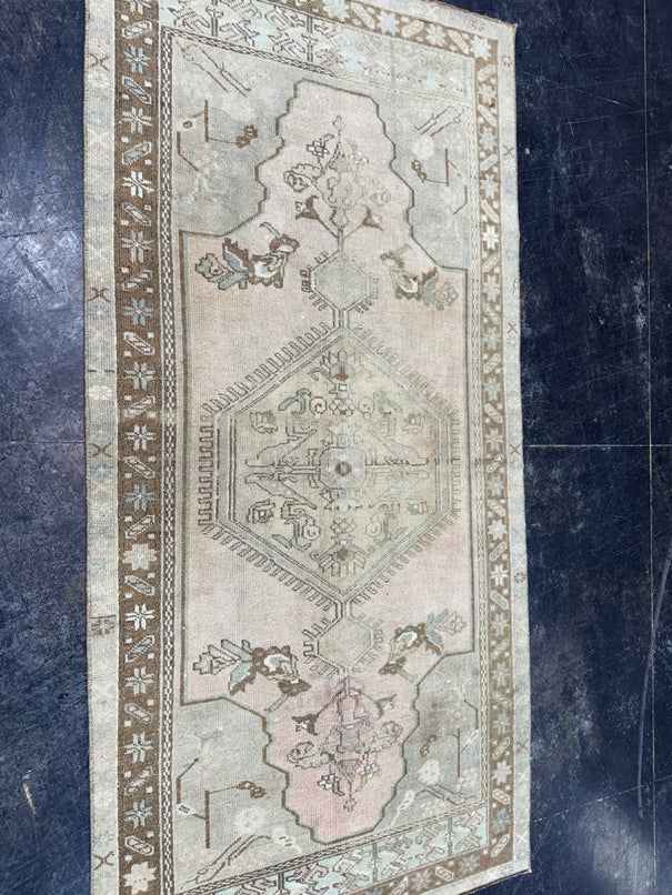 Turkish Vintage Rug 3'3" x 6'8" #24633