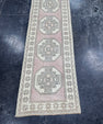 Turkish Vintage Runner Rug 2'5" x 10'9" #24632
