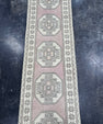 Turkish Vintage Runner Rug 2'5" x 10'9" #24632