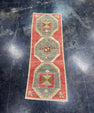 Turkish Vintage Runner Rug 3'1" x 8'6" #24642