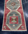 Turkish Vintage Runner Rug 3'1" x 8'6" #24642