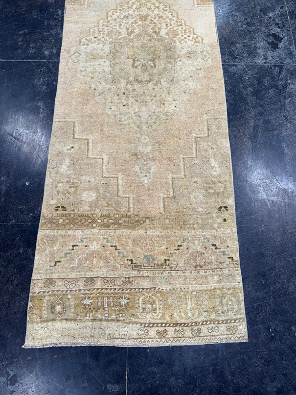 Turkish Vintage Runner Rug 2'11" x 9'5" #24641
