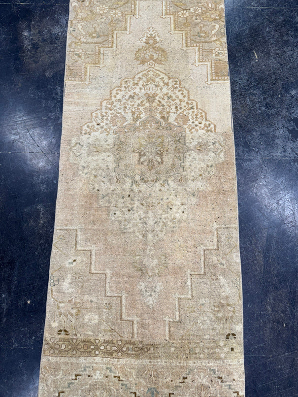 Turkish Vintage Runner Rug 2'11" x 9'5" #24641