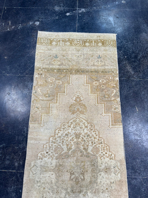 Turkish Vintage Runner Rug 2'11" x 9'5" #24641