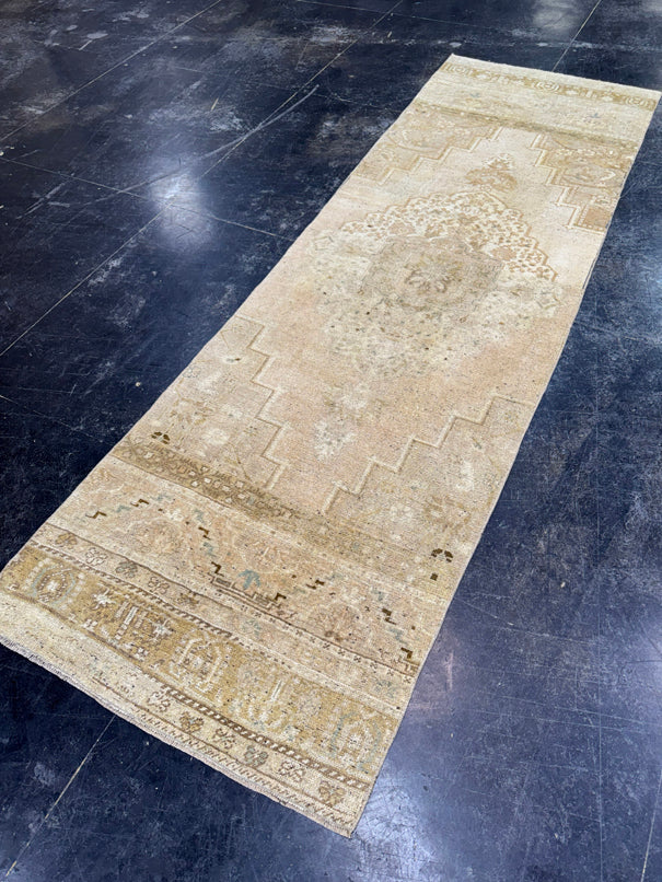 Turkish Vintage Runner Rug 2'11" x 9'5" #24641