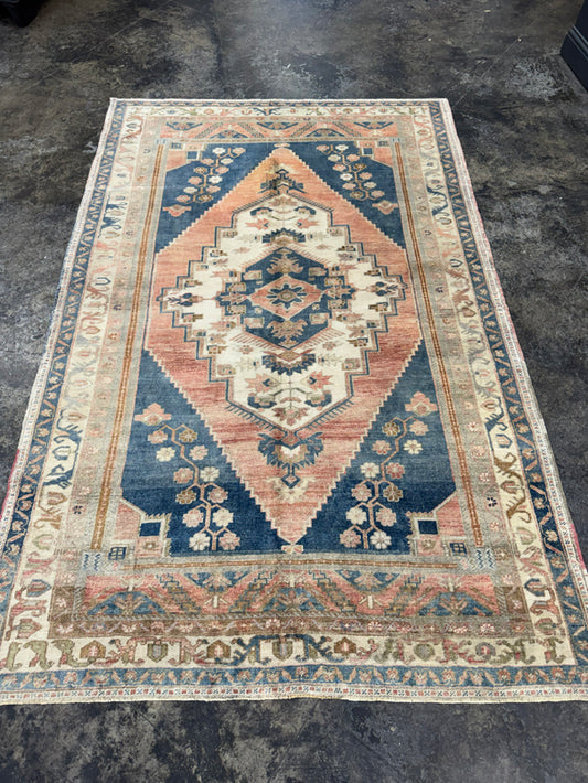 Turkish Vintage Rug 5'7" x 8'6" #24700