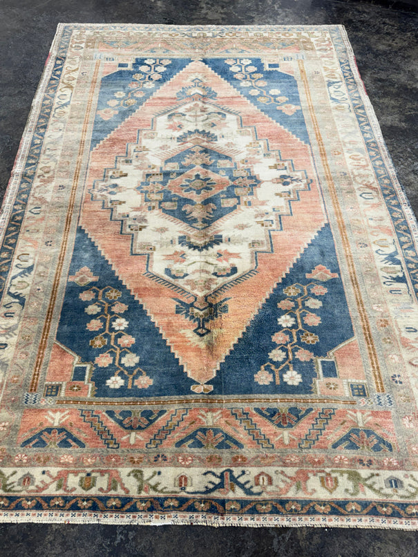 Turkish Vintage Rug 5'7" x 8'6" #24700