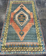 Turkish Vintage Rug 4'1" x 7'4" #24701