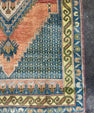 Turkish Vintage Rug 4'1" x 7'4" #24701