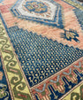 Turkish Vintage Rug 4'1" x 7'4" #24701