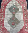 Turkish Vintage Rug 2'10'' x 6'4'' #24894