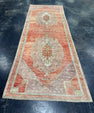 Turkish Vintage Runner Rug 3'4'' x 9'3'' #24892