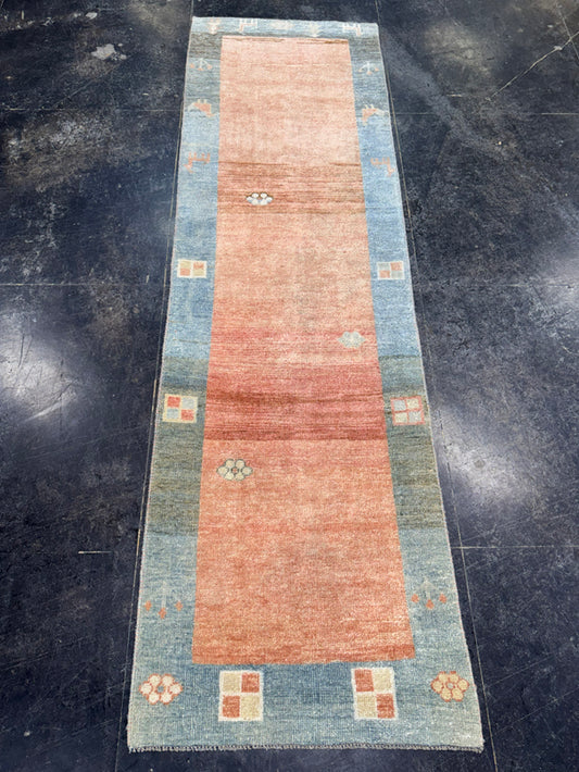 Turkish Vintage Runner Rug 2'11'' x 9'7'' #24893