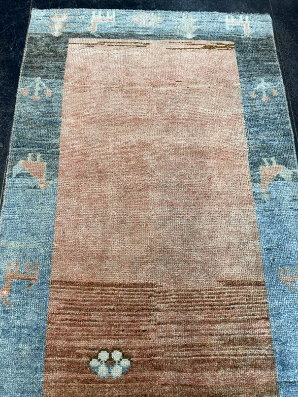 Turkish Vintage Runner Rug 2'11'' x 9'7'' #24893