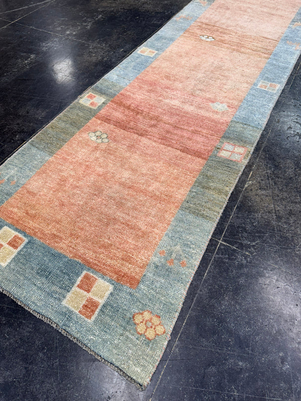 Turkish Vintage Runner Rug 2'11'' x 9'7'' #24893