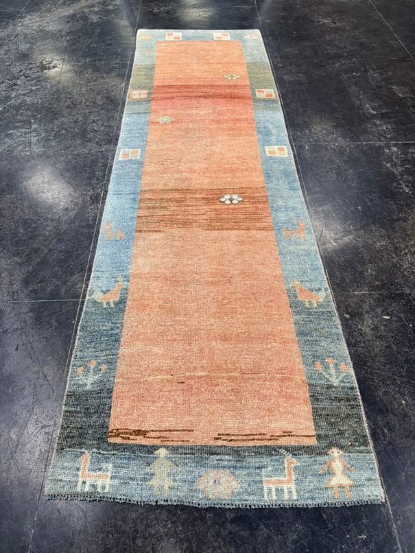 Turkish Vintage Runner Rug 2'11'' x 9'7'' #24893