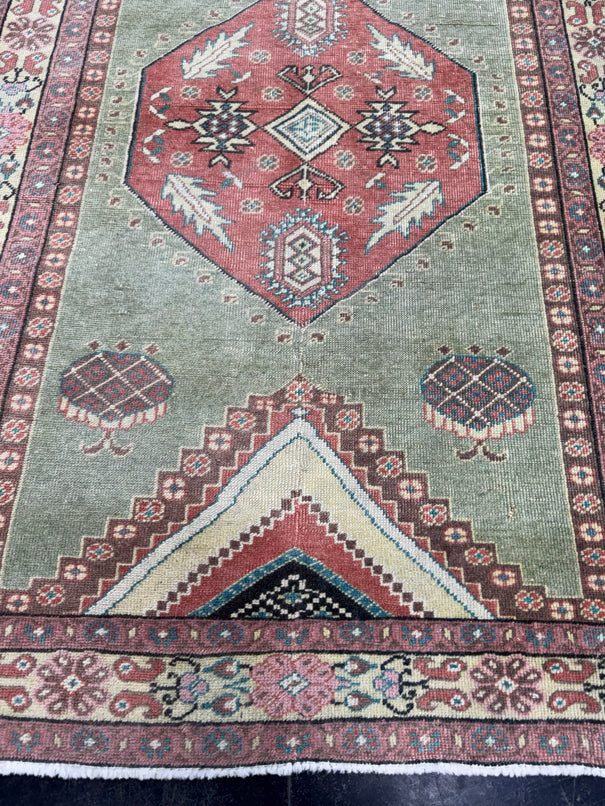 Turkish Vintage Rug 2'11'' x 4'6'' #24889