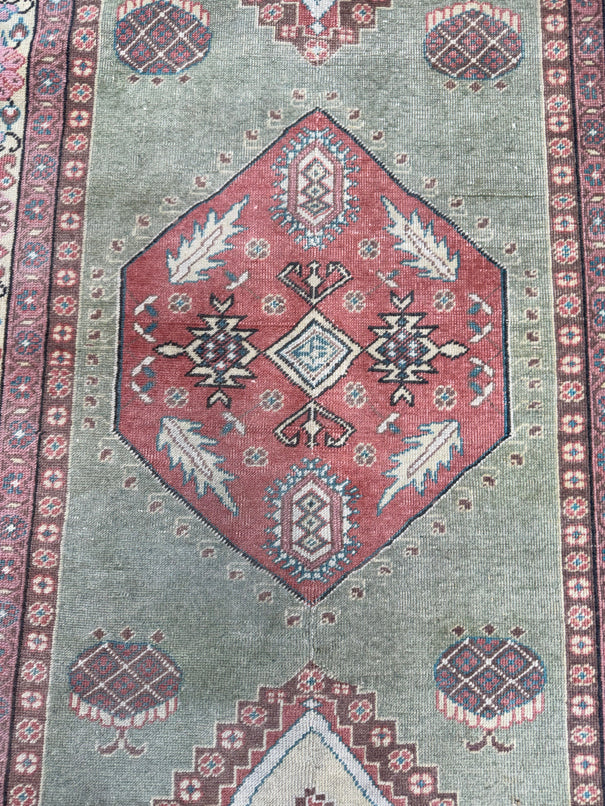 Turkish Vintage Rug 2'11'' x 4'6'' #24889