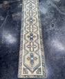 Turkish Vintage Runner Rug 2'4'' x 9'9'' #24888