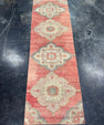 Turkish Vintage Runner Rug 2'10'' x 9'3'' #24886