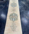 Turkish Vintage Runner Rug 3'2'' x 11'9'' #24887