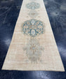 Turkish Vintage Runner Rug 3'2'' x 11'9'' #24887