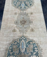Turkish Vintage Runner Rug 3'2'' x 11'9'' #24887