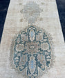 Turkish Vintage Runner Rug 3'2'' x 11'9'' #24887