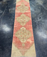 Turkish Vintage Runner Rug 2'6'' x 9'7'' #24882