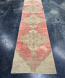 Turkish Vintage Runner Rug 2'6'' x 9'7'' #24882