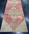 Turkish Vintage Runner Rug 2'6'' x 9'7'' #24882