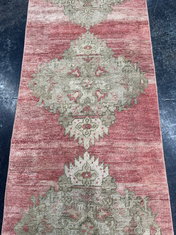 Turkish Vintage Runner Rug 2'6'' x 9'7'' #24882